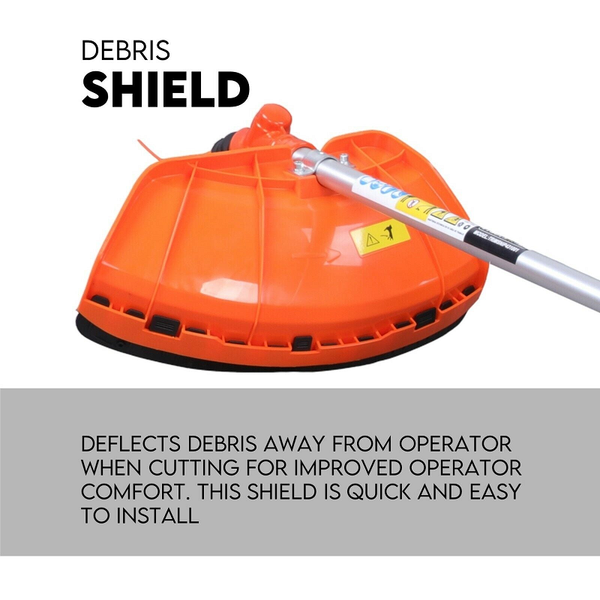 King Tech 4 Stroke Whipper Snipper Straight Shaft Line Trimmer 31Cc Pole Brush Cutter String Trimmers