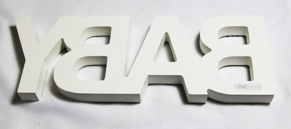 White Little One 30Cm Sign Plaque Plate With Diamantes Newborn Gift Homeware Bedroom Decoration Wall Art Kids Wall Stickers