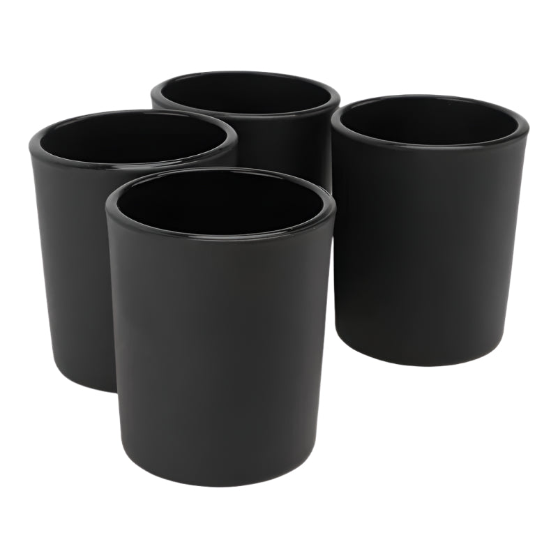 My Decorations Black Matt Tealight Candle Holders 10 Pack For Home And Festival Seasonal Decorations