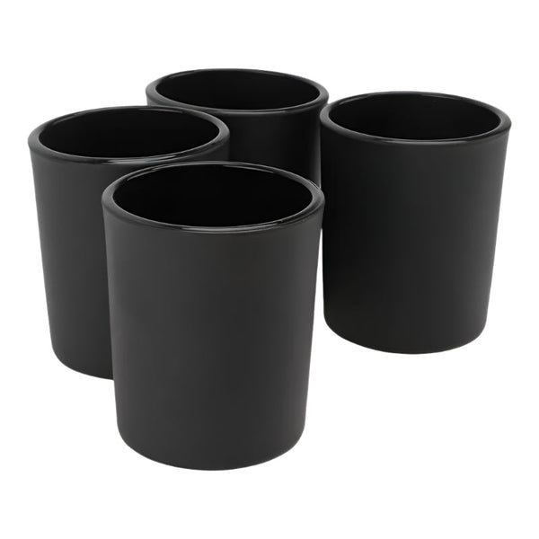 My Decorations Black Matt Tealight Candle Holders 10 Pack For Home And Festival Seasonal Decorations