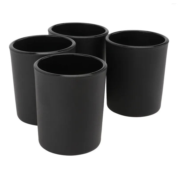 My Decorations 40 Pack Matt Black Glass Tea Light Candle Holders Wedding Event Candle Holders & Accessories