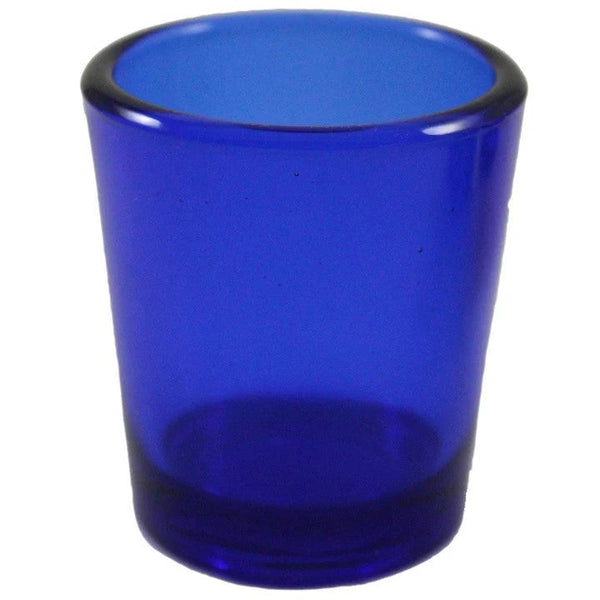 My Decorations 40 Pack Blue Glass Tealight Candle Holders Wedding & Event Candle Holders & Accessories