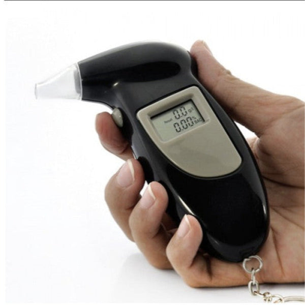 My Decorations Digital Alcohol Tester Lcd Police Breathalyser Grade Accuracy Portable Keychain Free Post Electronic Breathalysers