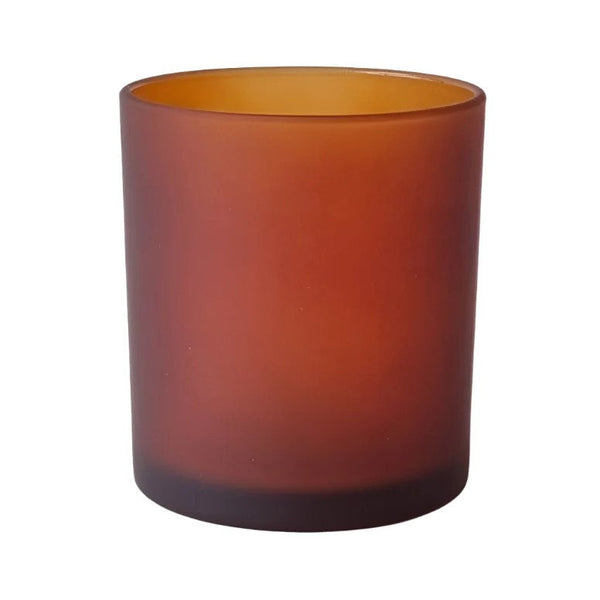 My Decorations 40 Pack Brown Frosted Glass Tea Light Candle Holders Wedding Event Candle Holders & Accessories