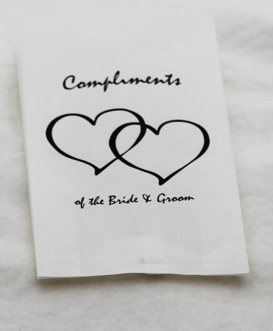 100 Pack Greaseproof Wedding Cake Bags For Take Home Slices And Favour Gifts Food Storage Containers