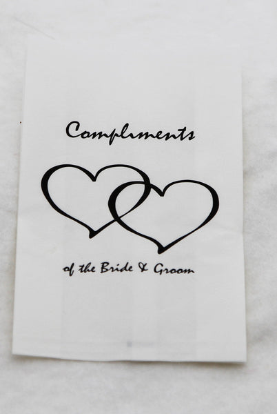 Wedding Cake Bags Greaseproof Wax Paper Slice Take Home Favour 50 Pack Food Storage Containers