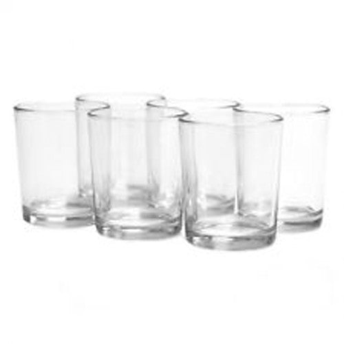 My Decorations 40 Pack Tealight Glass Votive Candle Holders Clear Candle Holders & Accessories