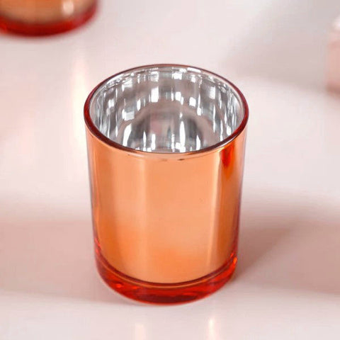 My Decorations 40 Pack Copper Glass Tea Light Candle Holders Wedding Event Candle Holders & Accessories