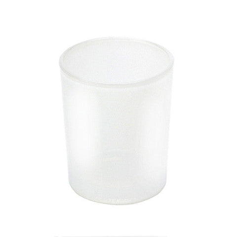 My Decorations 40 Pack Frosted White Glass Tealight Candle Holders Home Event Candle Holders & Accessories