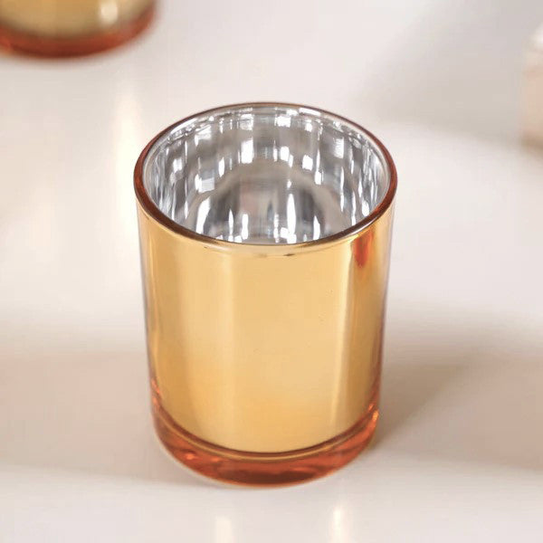 My Decorations 40 Pack Gold Glass Tealight Candle Holders Wedding Event Candle Holders & Accessories