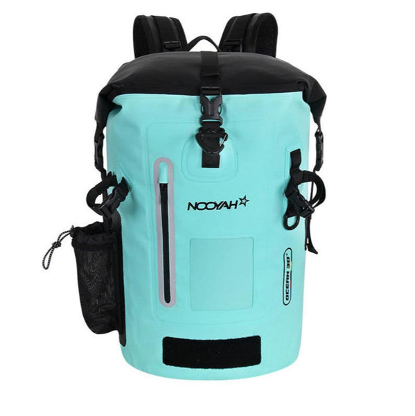 Nooyah Ipx8 Waterproof Bike Cycle Outdoor Sports Backpack Double Layer Bag Mint Green Bags & Panniers