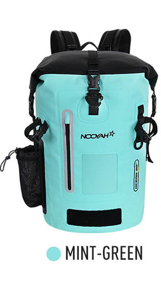 Nooyah Ipx8 Waterproof Bike Cycle Outdoor Sports Backpack Double Layer Bag Mint Green Bags & Panniers