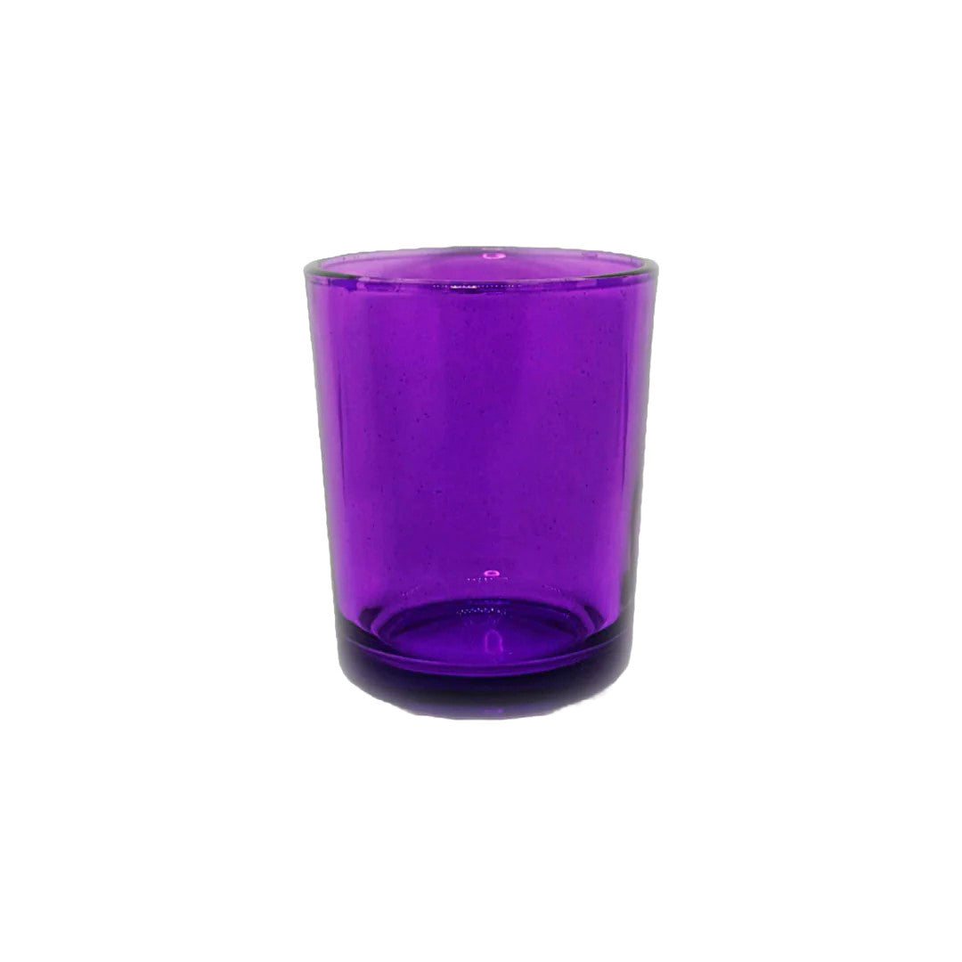 My Decorations 40 Pack Purple Glass Votive Tealight Candle Holders Wedding Event Candle Holders & Accessories