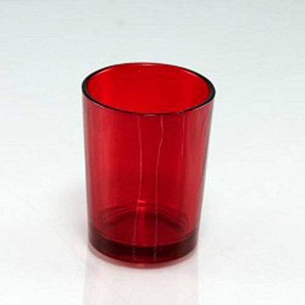 My Decorations Red Glass Votive Tealight Candle Holders For Home And Garden Seasonal Decorations