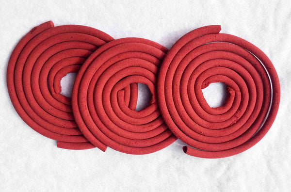 Red Heart Candle Spa Gift Set 3 Incense Coils Pot Porri Satchet Box Seasonal Decorations