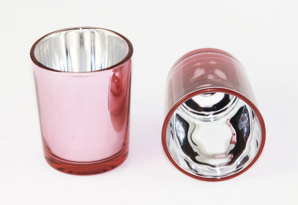 My Decorations 40 X Rose Gold Pink Votive Tealight Candle Holders Candle Holders & Accessories