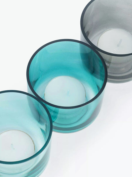My Decorations 20 Pack Turquoise Glass Votive Tealight Candle Holders House Party Cenrepiece Xmas Wedding Candlestick Bridal Shower Event Candle Hold