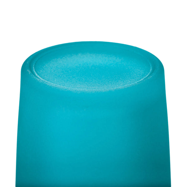 My Decorations Turquoise Frosted Glass Votive Tealight Candle Holders 10 Pack Seasonal Decorations