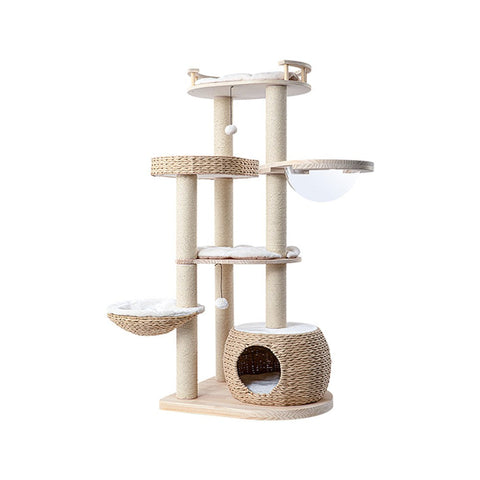 Honeypotcat Cosy Woven Cat Perch 141.5Cm Cat Houses