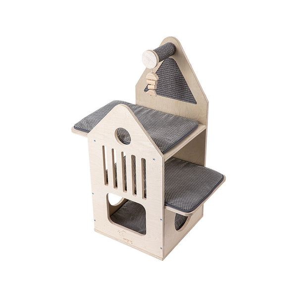 Honeypotcat Cosy Cat Villa 87.5Cm Cat Houses