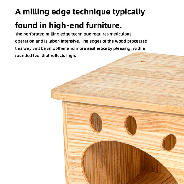 Honeypotcat Majestic Wood Retreat 176Cm Cat Houses