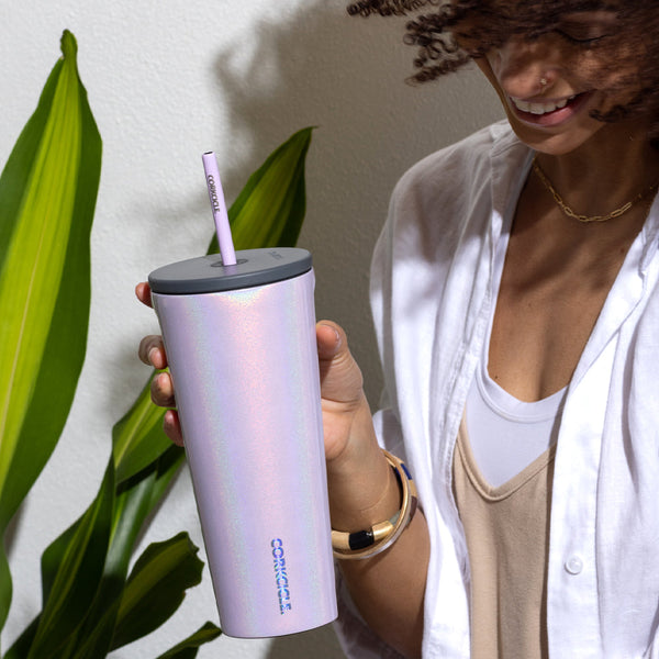 Corkcicle Cold Cup 750Ml Sparkle Unicorn Magic Water Bottles & Vacuum Flasks
