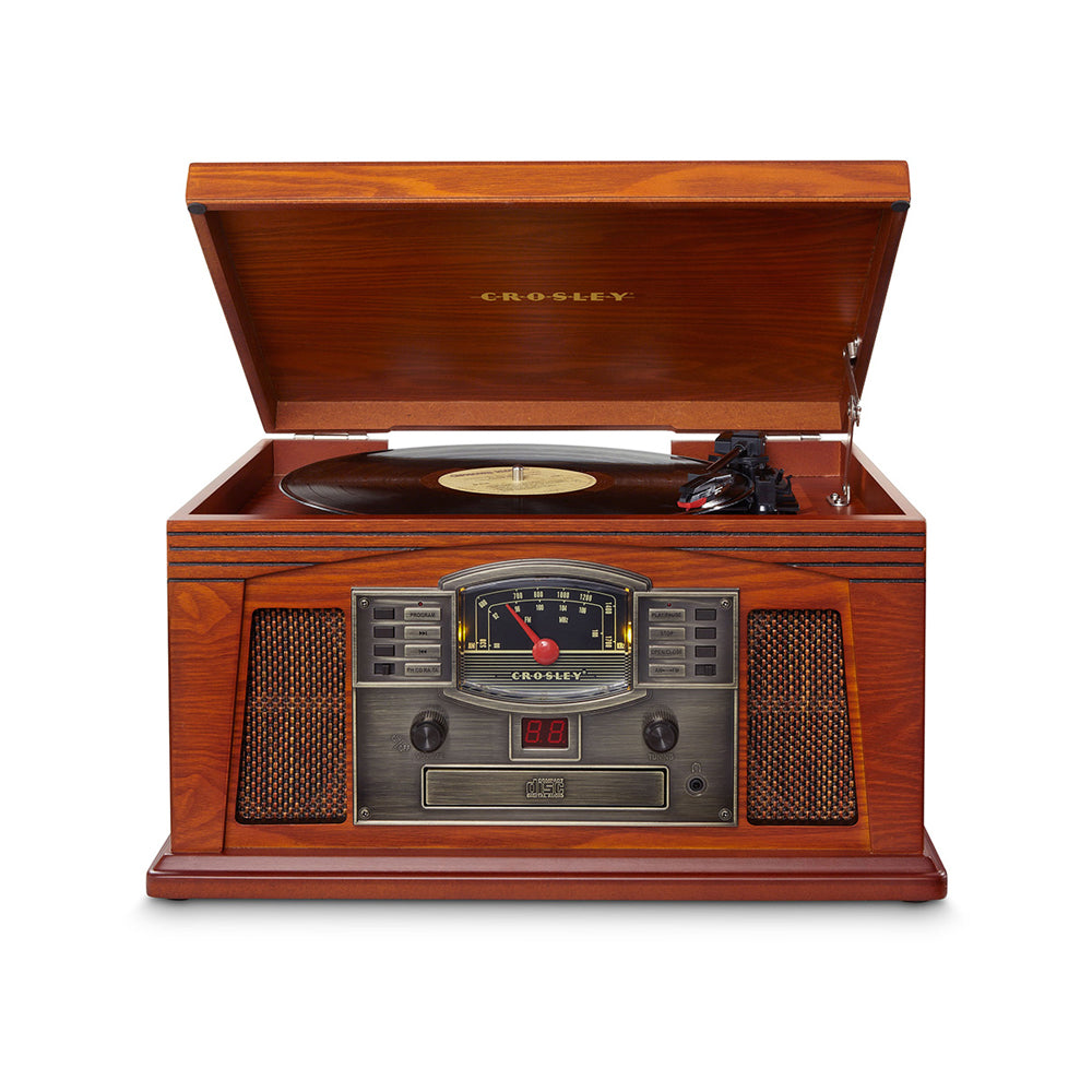 Crosley Lancaster Turntable With Bluetooth Paprika Turntables