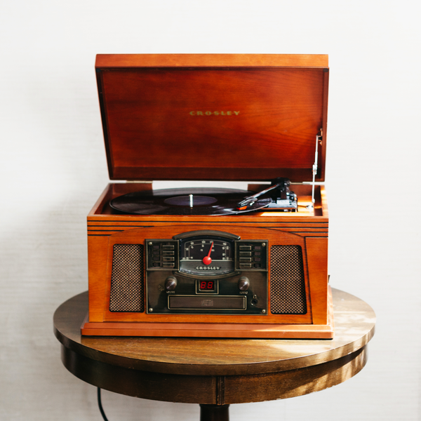 Crosley Lancaster Turntable With Bluetooth Paprika Turntables