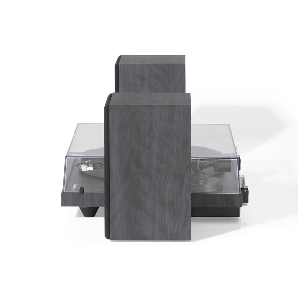 Crosley C62 Shelf System Black Turntables