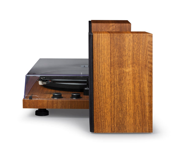 Crosley C62 Shelf System Walnut Turntables