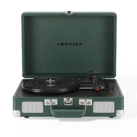 Crosley Cruiser Bluetooth Portable Turntable Emerald Green Turntables