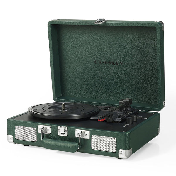 Crosley Cruiser Bluetooth Portable Turntable Emerald Green Turntables