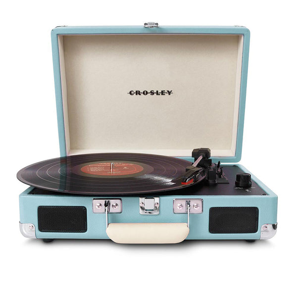 Crosley Cruiser Bluetooth Portable Turntable Turquoise Turntables