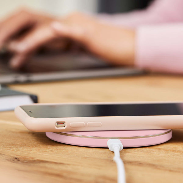 Kreafunk Wicharge 2 Wireless Qi Charger 15W Dusty Rose Chargers & Cradles
