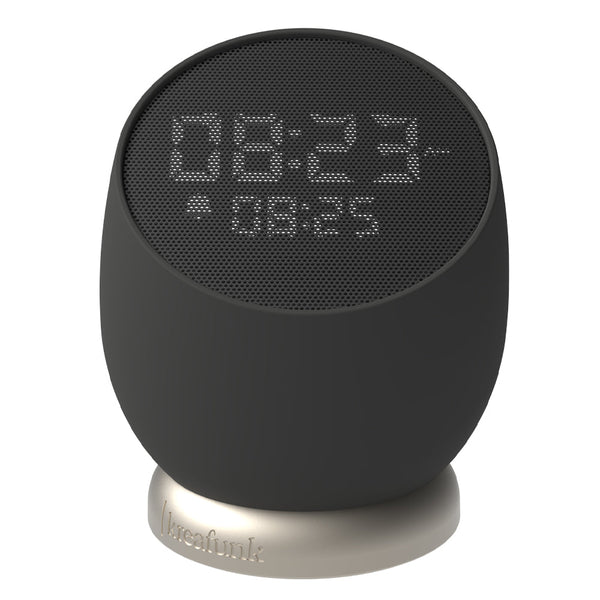 Kreafunk Bell Alarm Clock Black Alarm Clocks & Clock Radios