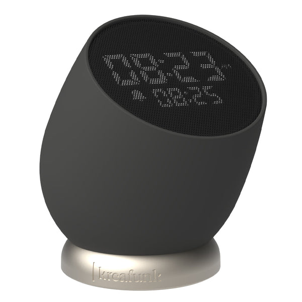 Kreafunk Bell Alarm Clock Black Alarm Clocks & Clock Radios