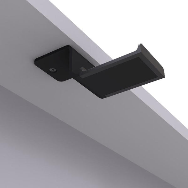 Kanto Hh Universal Under Desk Headphone Hook Black Mounts & Holders