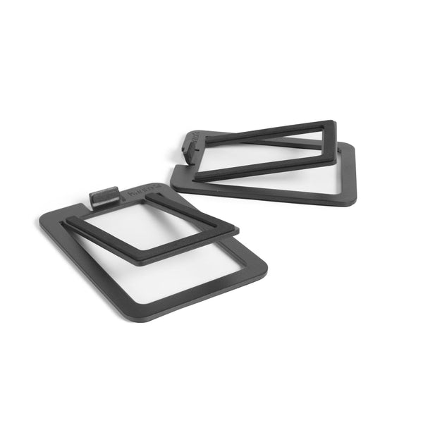 Kanto S2 Angled Desktop Speaker Stands For Small Speakers Pair Black Mounts & Holders