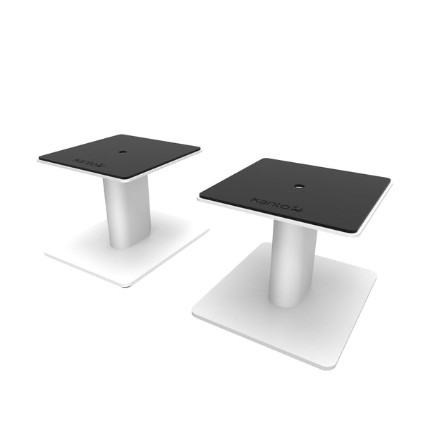 Kanto Sp6hdw 6" Tall Universal Desktop Speaker Stand Pair White Speaker Mounts & Stands