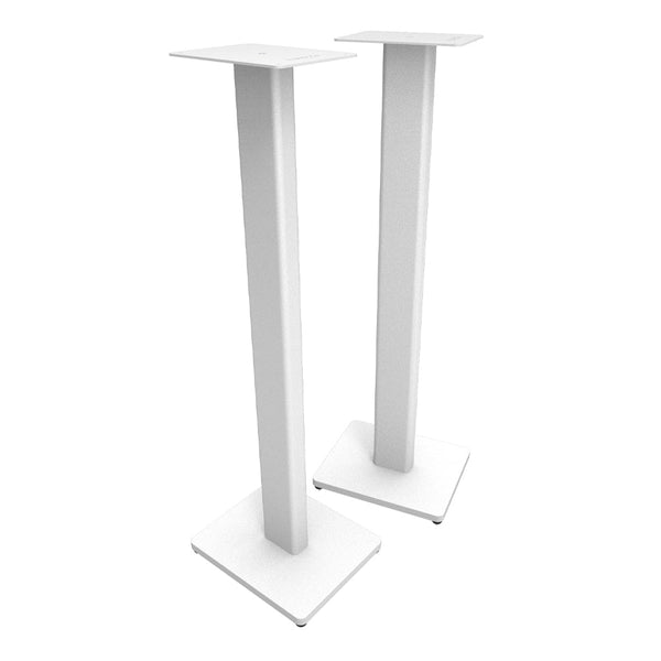 Kanto St34w 34" Universal Bookshelf Speaker Floor Stand White Pair Speaker Mounts & Stands