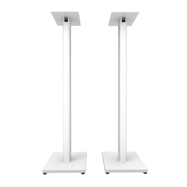Kanto St34w 34" Universal Bookshelf Speaker Floor Stand White Pair Speaker Mounts & Stands
