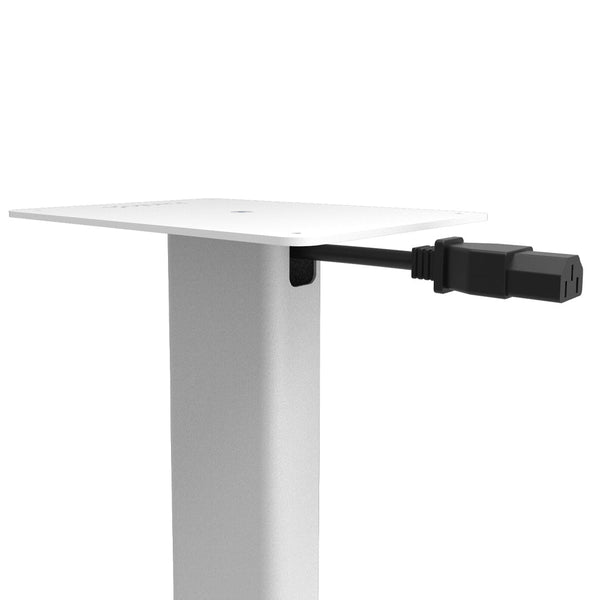 Kanto St34w 34" Universal Bookshelf Speaker Floor Stand White Pair Speaker Mounts & Stands