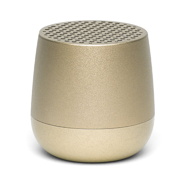 Lexon Mino+ Mini Bluetooth Speaker Gold Audio Docks & Mini Speakers