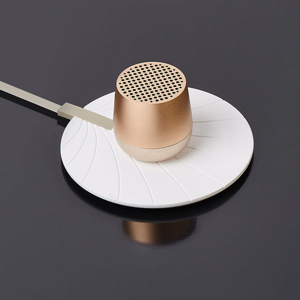 Lexon Mino+ Mini Bluetooth Speaker Gold Audio Docks & Mini Speakers