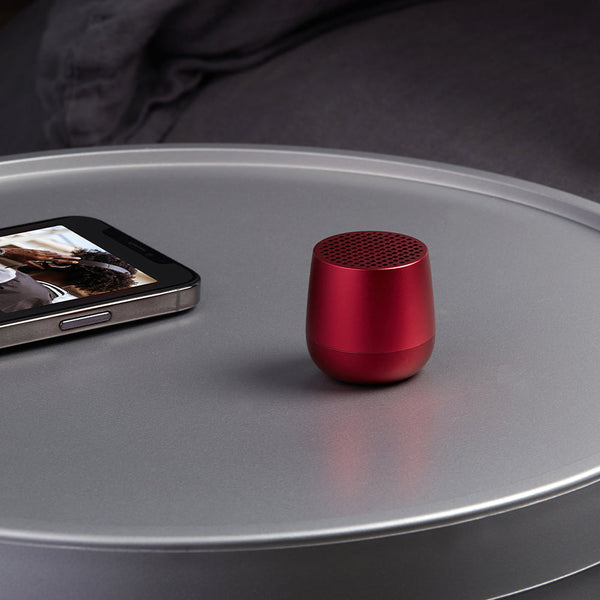 Lexon Mino+ Mini Bluetooth Red Audio Docks & Mini Speakers