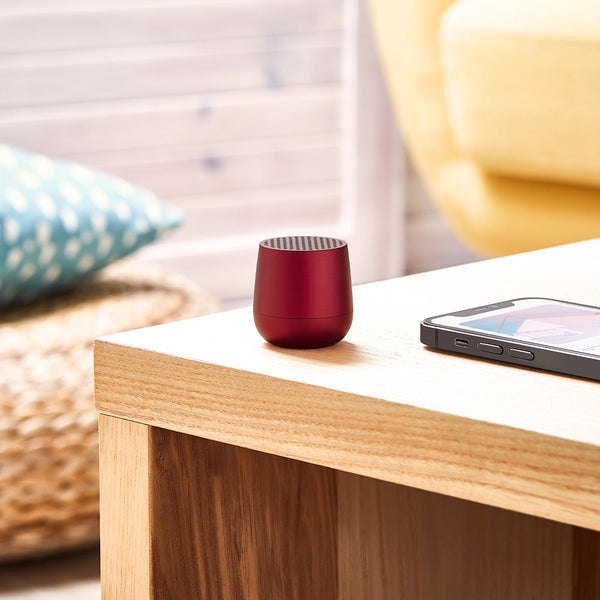 Lexon Mino+ Mini Bluetooth Red Audio Docks & Mini Speakers