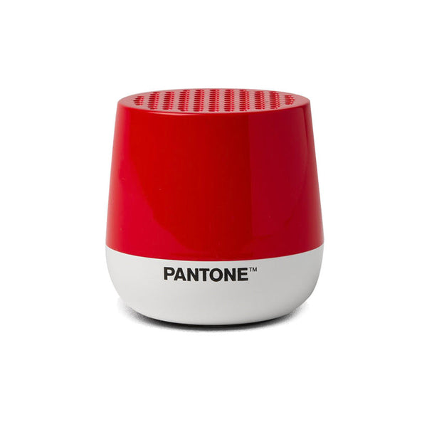 Lexon Mino+ Mini Bluetooth Speaker Pantone 2035 Red Audio Docks & Mini Speakers