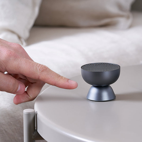 Lexon Tamo Infinitely Pairable Bluetooth Speaker Gunmetal Audio Docks & Mini Speakers