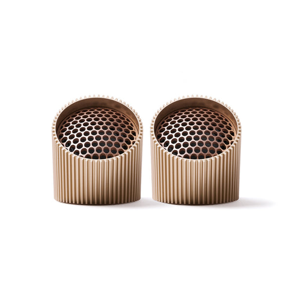 Lexon Ray Set Of Magnetic Bluetooth Speakers Gold Audio Docks & Mini Speakers