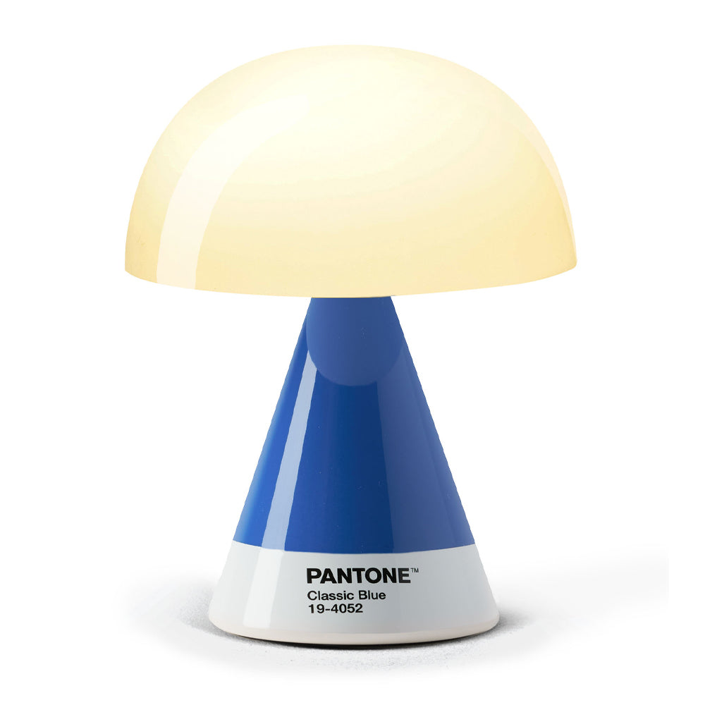 Lexon Mina Medium Portable Led Lamp Pantone Classic Blue Night Lights